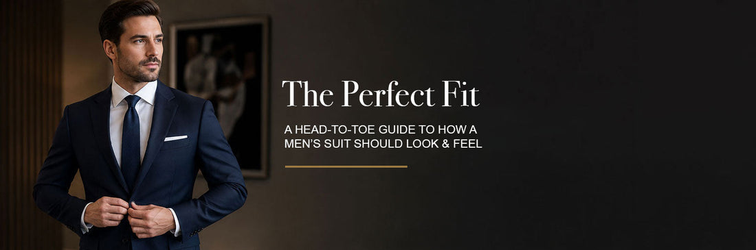 The Perfect Fit: A Head-to-Toe Guide to How a Men's Suit Should Look and Feel