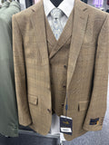 Statement Bronze 3 Piece Tailored Fit Suit - Atrani
