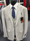 Capucci Glacier Grey 3 Piece Slim Fit Suit - 200