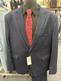 Vastros Navy Blue 2 Piece Slim Fit Suit - TRL