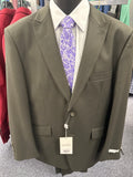 Vinci Olive 2 Piece Modern Fit Suit - M2TR