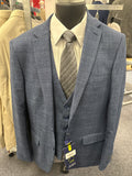 Studio Ferera Navy 3 Piece Slim Fit Suit - 30911