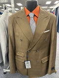 Statement Bronze Double Breasted Tailored Fit Suit - SD-104