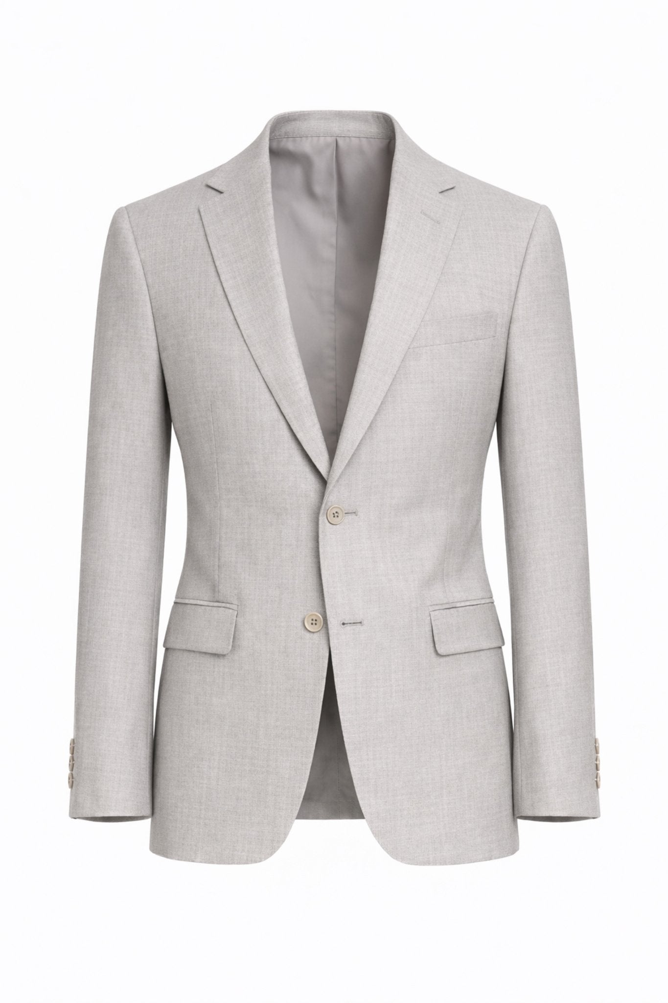 Capucci Glacier Grey 3 Piece Slim Fit Suit - 200